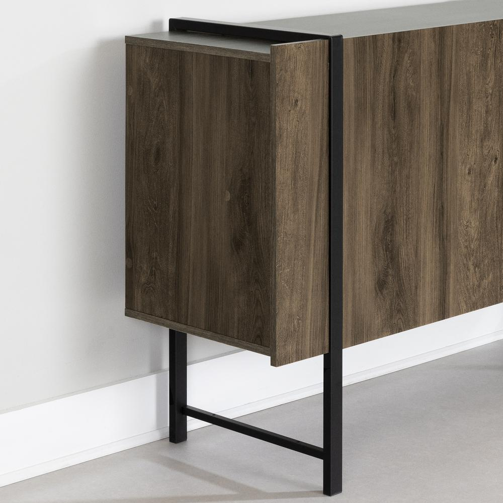 Boho Aesthetic Mezzy Sideboard, Brown Walnut | Biophilic Design Airbnb Decor Furniture 