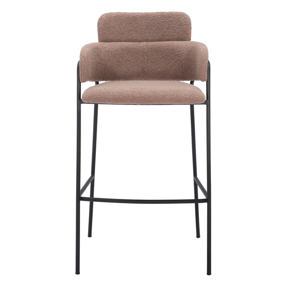 Boho Aesthetic Marcel Barstool (Set of 2) Brown | Biophilic Design Airbnb Decor Furniture 