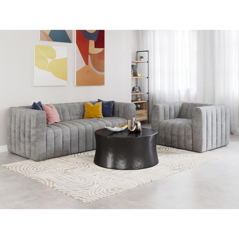 Boho Aesthetic Bubble Textured Airbnb Furniture Modern Sofa | Biophilic Design Airbnb Decor Furniture 