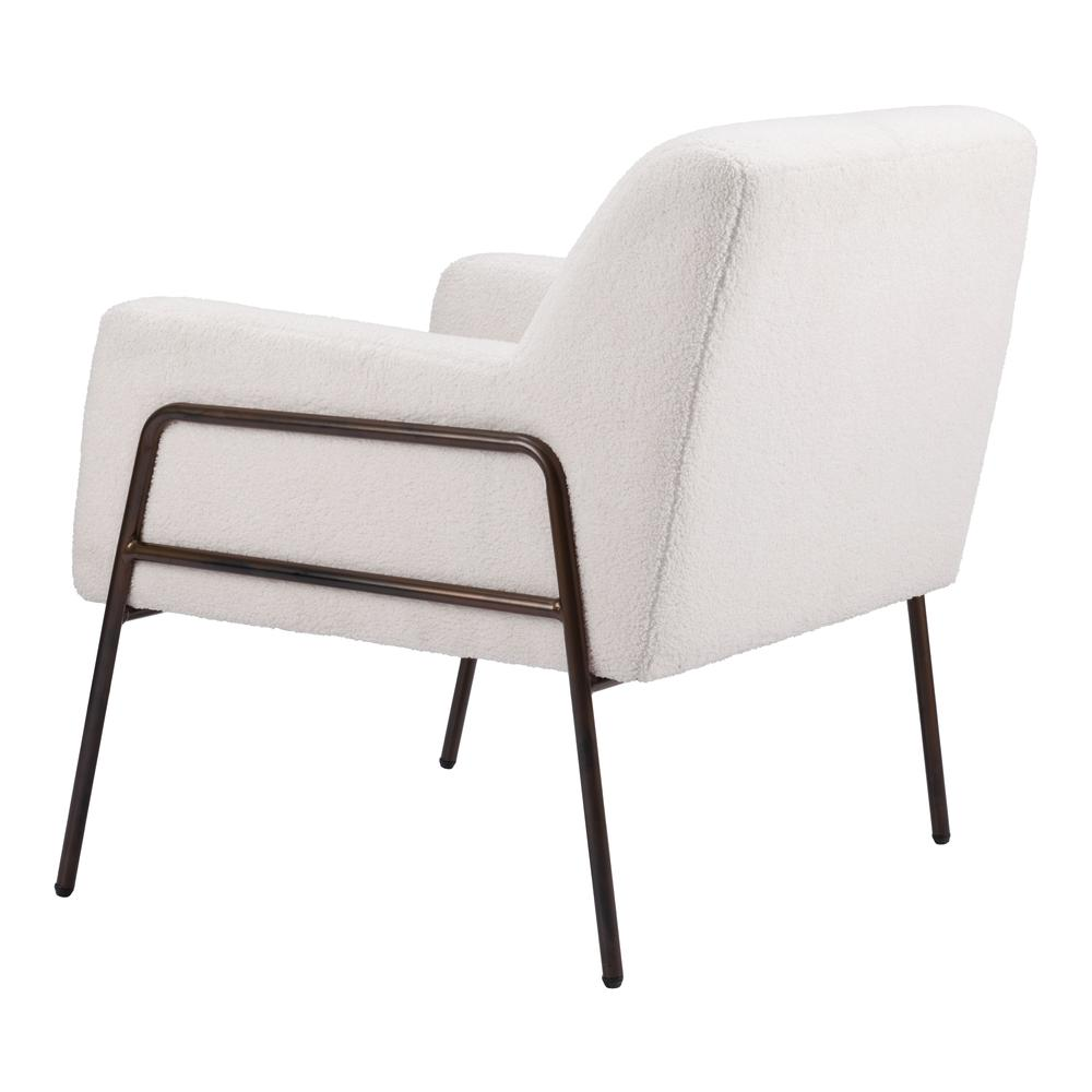 Boho Aesthetic Charleston Accent Chair Cream | Biophilic Design Airbnb Decor Furniture 