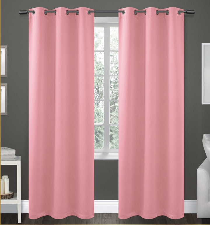 Boho Aesthetic 4-Panels: Room Darkening Thermal Insulated Blackout Grommet Window Curtain Panels for Living Room | Biophilic Design Airbnb Decor Furniture 