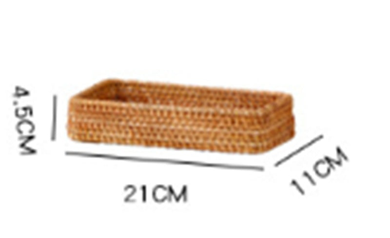 Villaggio Solito Posto | Mediterranean Autumn Vine Handmade Woven Storage Basket - Mediterranean Italian Contemporary Home Decor Furniture