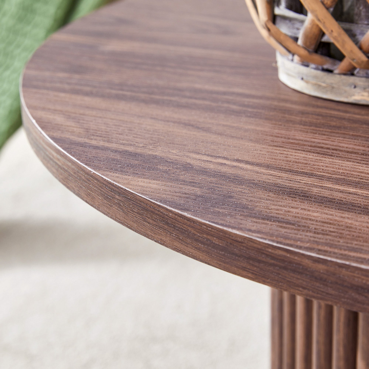 Buy farmhouse furniture Brown Walnut Modern Cottage Farmhouse Style Coffee Table - Modern Cottage Farmhouse Furniture