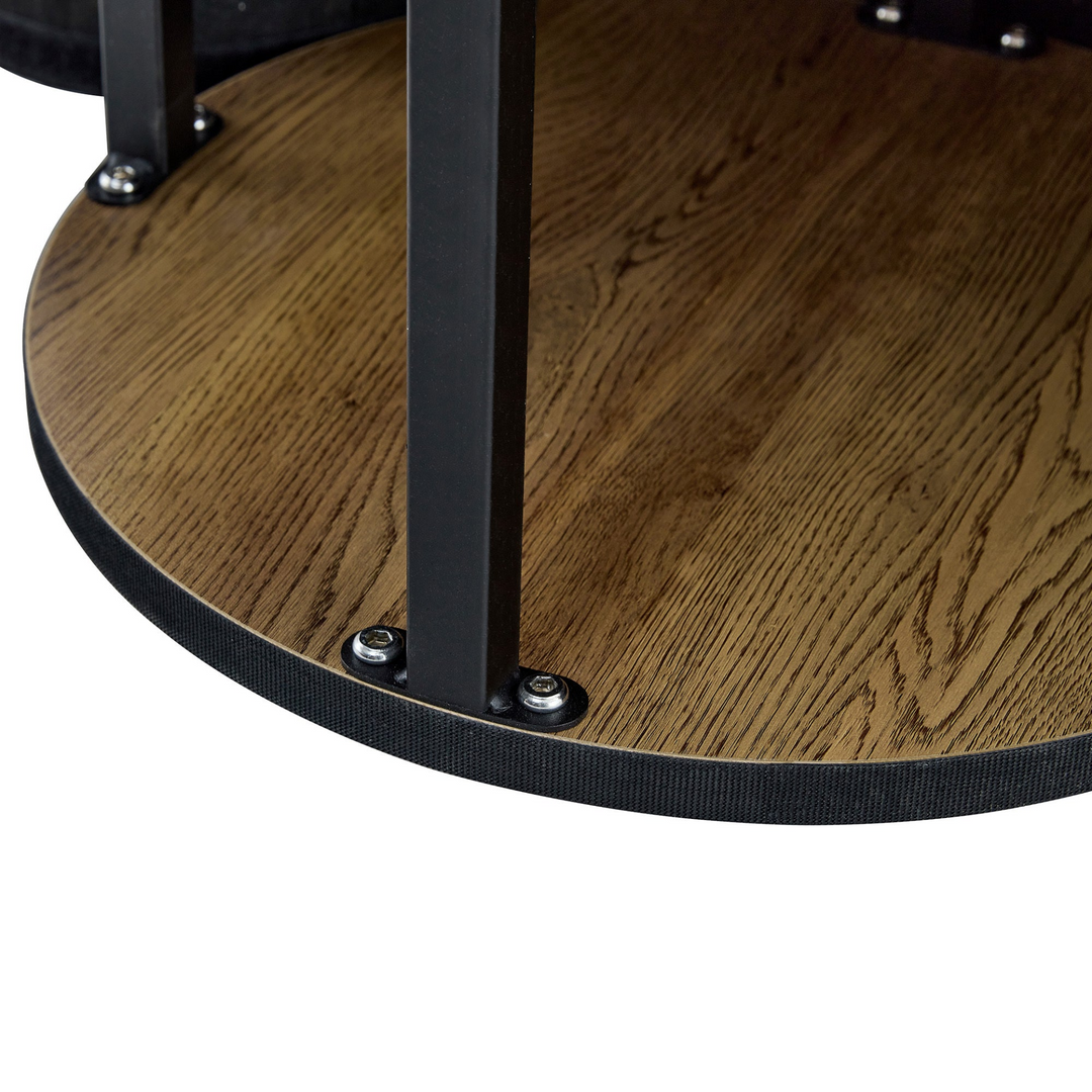 Buy farmhouse furniture Brown Walnut Modern Cottage Farmhouse Style Coffee Table - Modern Cottage Farmhouse Furniture