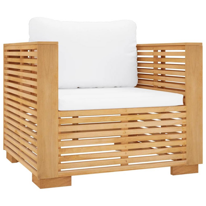 Buy farmhouse furniture Teak and Cream Mediterranean Farmhouse Solid wood Single Durable - Modern Cottage Farmhouse Furniture