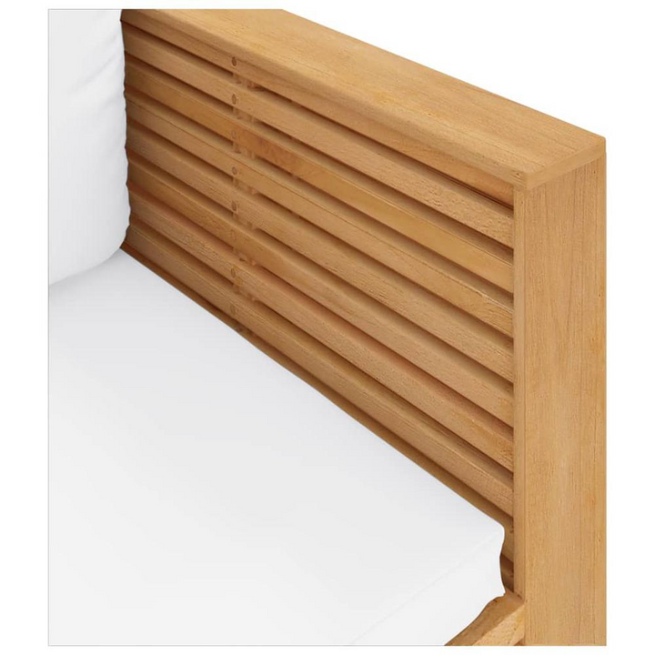 Buy farmhouse furniture Teak and Cream Mediterranean Farmhouse Solid wood Single Durable - Modern Cottage Farmhouse Furniture