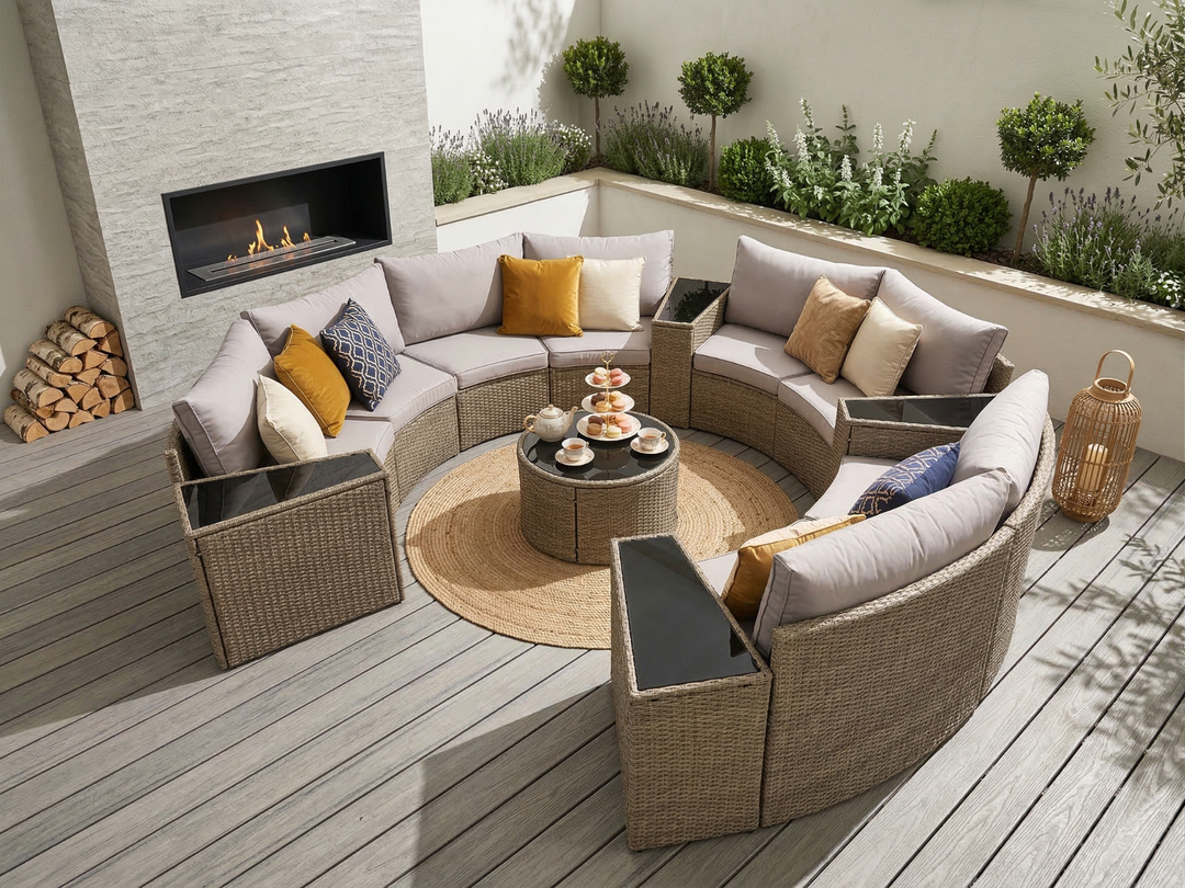 Buy farmhouse furniture Cottage Cottage Farmhouse Style Sofa Couch Sectional Daybed Outdoor Patio Sofa Set - Modern Cottage Farmhouse Furniture