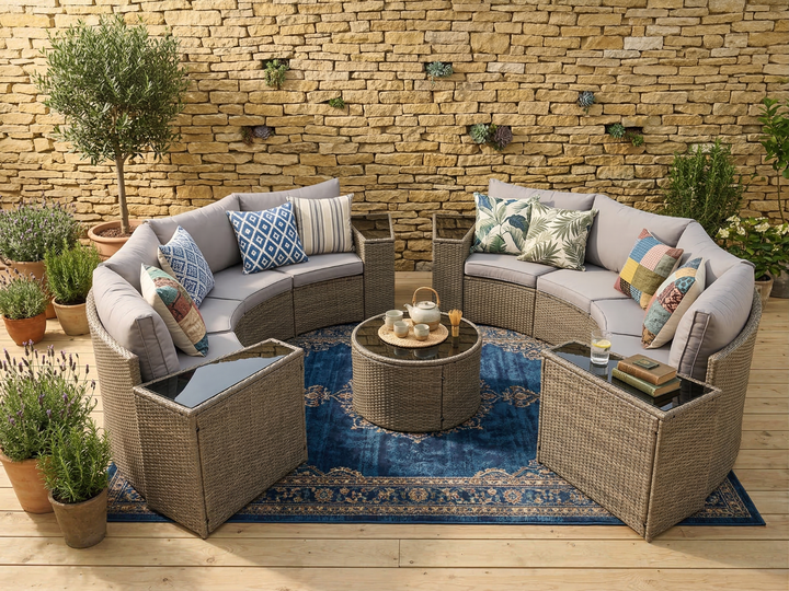 Buy farmhouse furniture Cottage Cottage Farmhouse Style Sofa Couch Sectional Daybed Outdoor Patio Sofa Set - Modern Cottage Farmhouse Furniture
