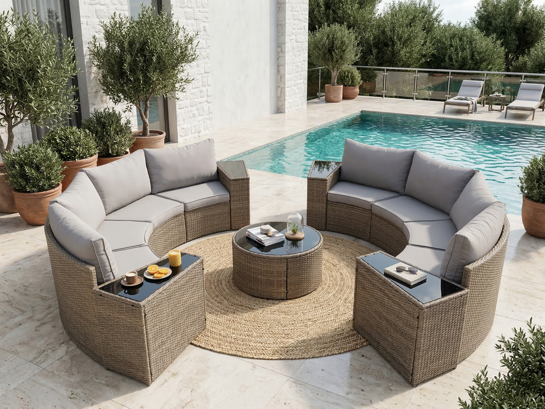 Buy farmhouse furniture Cottage Cottage Farmhouse Style Sofa Couch Sectional Daybed Outdoor Patio Sofa Set - Modern Cottage Farmhouse Furniture