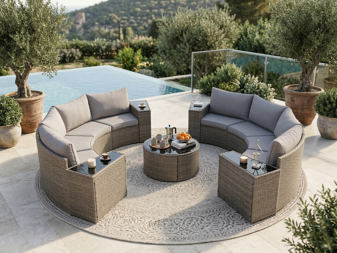 Buy farmhouse furniture Cottage Cottage Farmhouse Style Sofa Couch Sectional Daybed Outdoor Patio Sofa Set - Modern Cottage Farmhouse Furniture