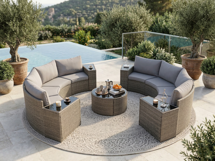 Buy farmhouse furniture Cottage Cottage Farmhouse Style Sofa Couch Sectional Daybed Outdoor Patio Sofa Set - Modern Cottage Farmhouse Furniture