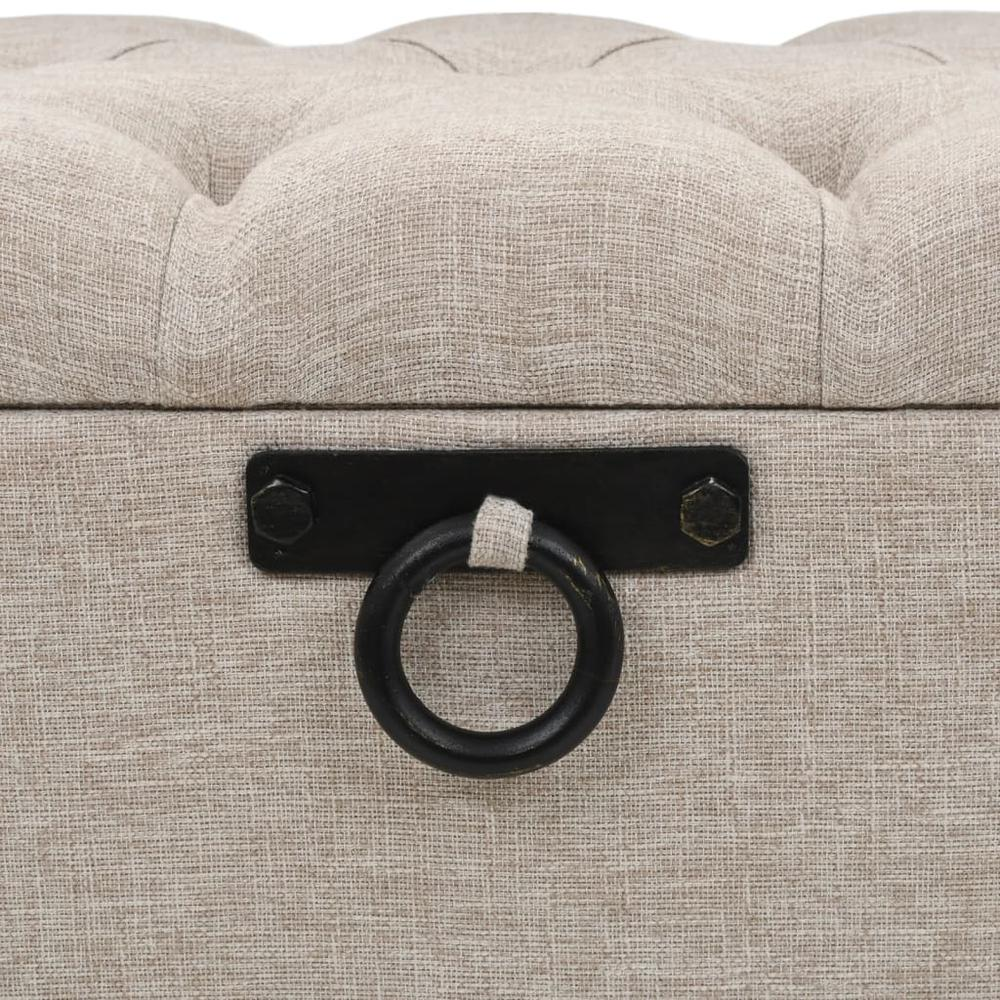 Buy farmhouse furniture Storage Bench Cream Engineered wood 43.3 inches Storage Bench - Modern Cottage Farmhouse Furniture