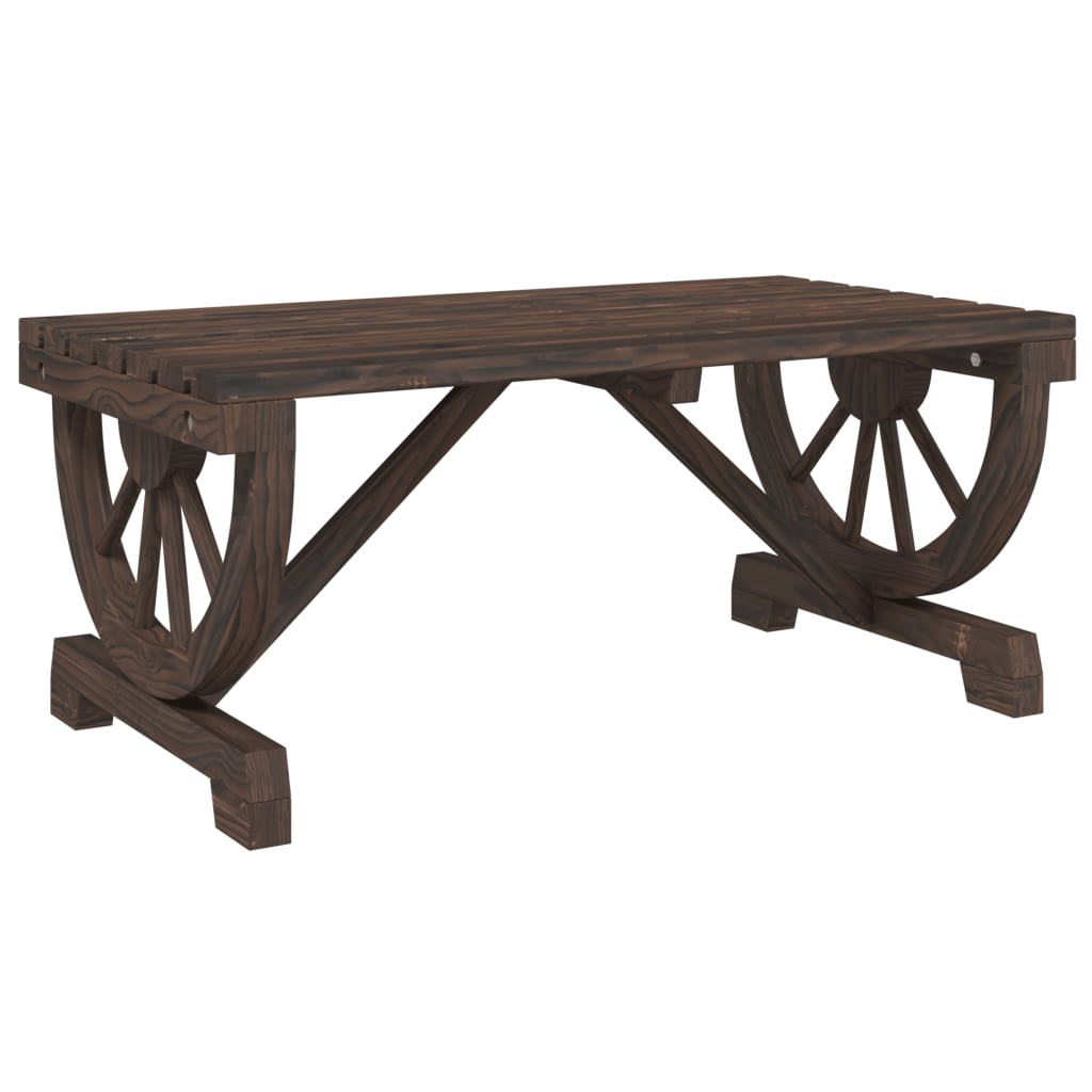 Boho Aesthetic Brown Large Farmhouse Solid Wood Table | Biophilic Design Airbnb Decor Furniture 