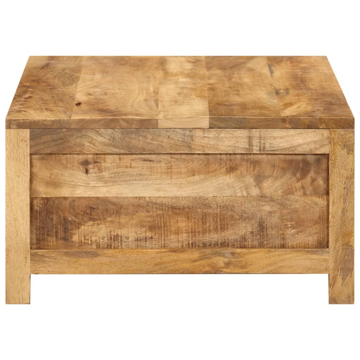 Boho Aesthetic Mango Wood Coffee Table | Biophilic Design Airbnb Decor Furniture 