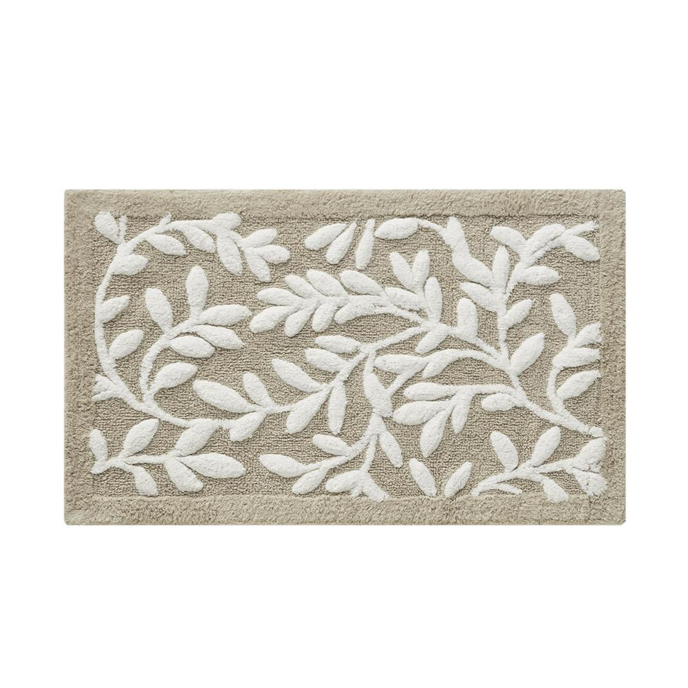 Boho Aesthetic Cotton Tufted Bath Rug | Biophilic Design Airbnb Decor Furniture 