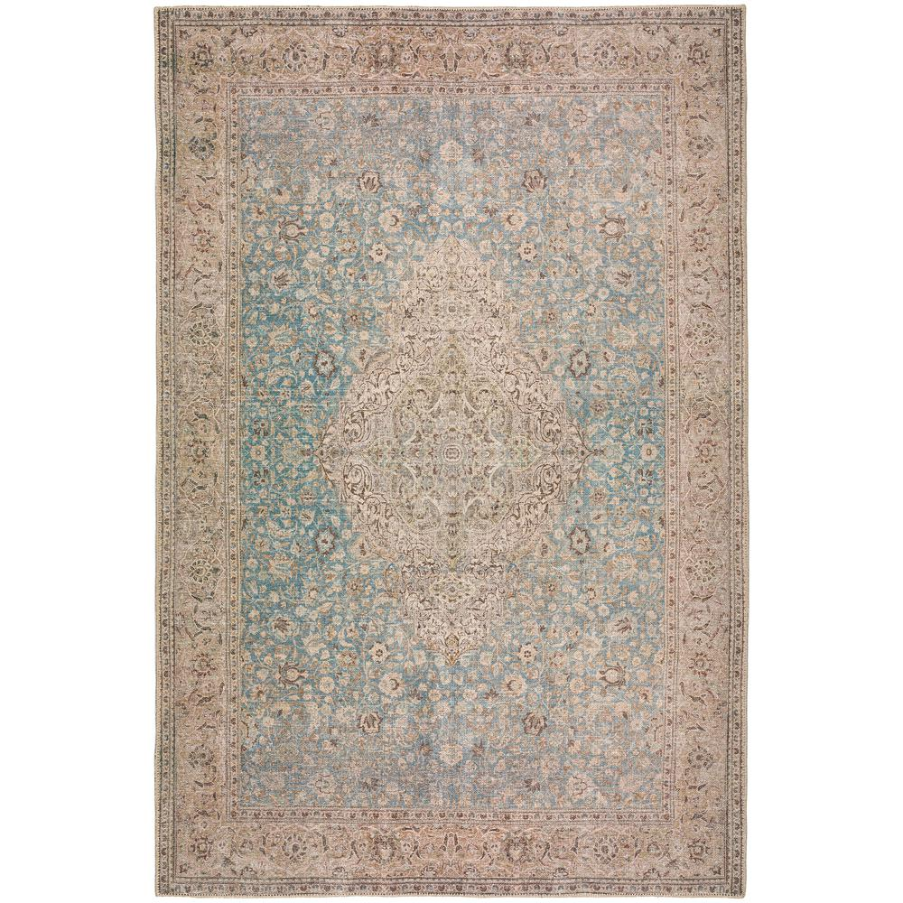 Boho Aesthetic Kars KA12 Mediterranean 10' x 13' Rug | Biophilic Design Airbnb Decor Furniture 