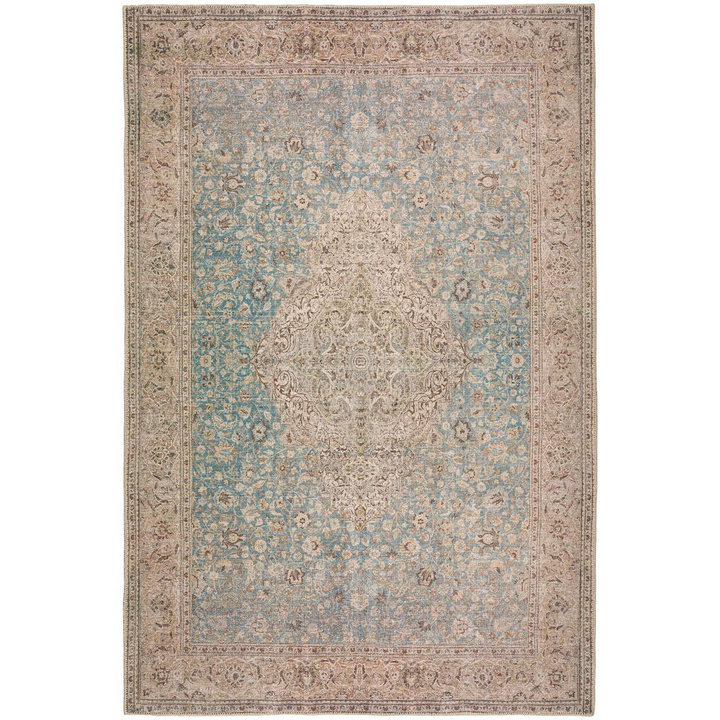 Boho Aesthetic Kars KA12 Mediterranean 10' x 13' Rug | Biophilic Design Airbnb Decor Furniture 