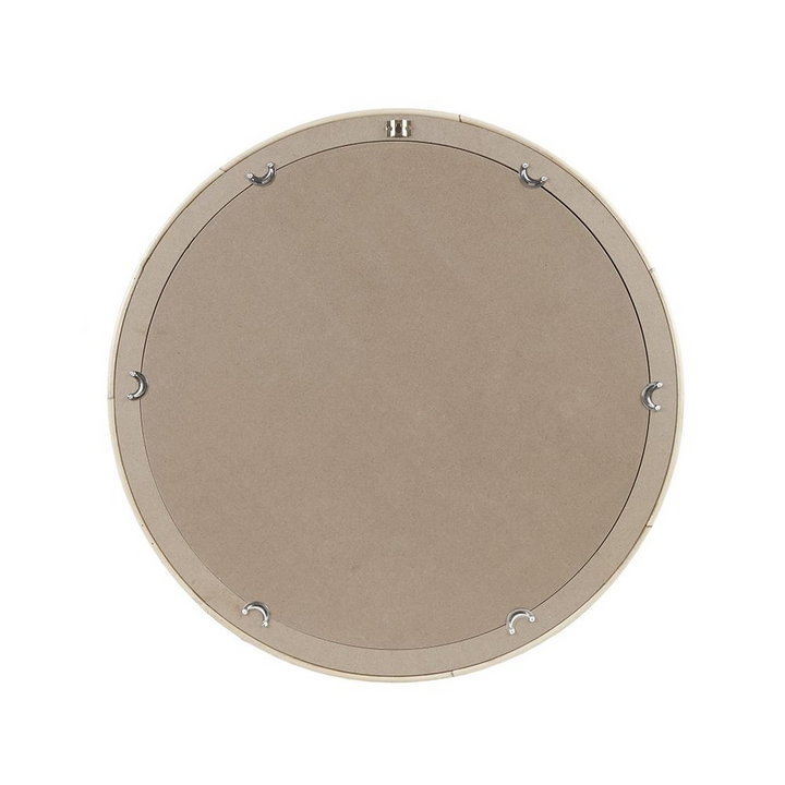 Buy farmhouse furniture Natural Rattan Round Wall Mirror - Modern Cottage Farmhouse Furniture