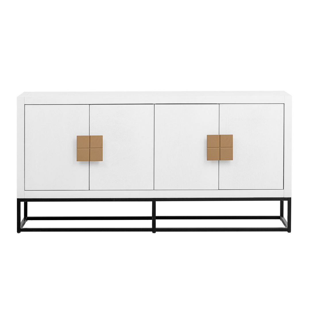 Boho Aesthetic Light Luxury Designed Cabinet with Unique Support Legs and Adjustable Shelves, Suitable for Living Rooms, Corridors, and Study Rooms. | Biophilic Design Airbnb Decor Furniture 