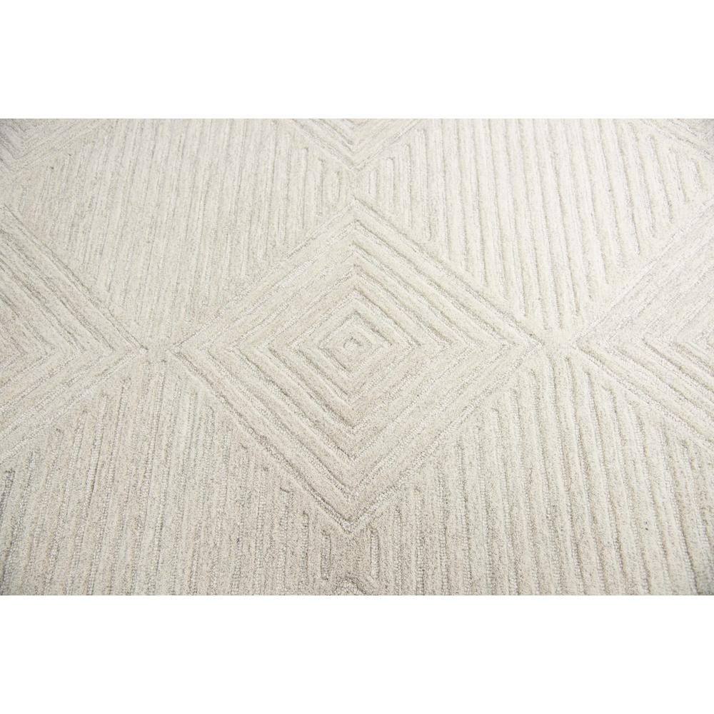 Buy farmhouse furniture Hand Tufted Cut &amp; Loop Pile Wool Rug, 9&