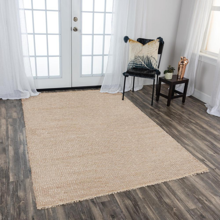 Boho Aesthetic Sun Neutral 8'6"X11'6" Woven Rug- 003109 | Biophilic Design Airbnb Decor Furniture 