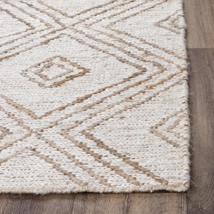 Buy farmhouse furniture Hand Woven Flat Weave Pile Jute Rug, 8' x 10' - Modern Cottage Farmhouse Furniture