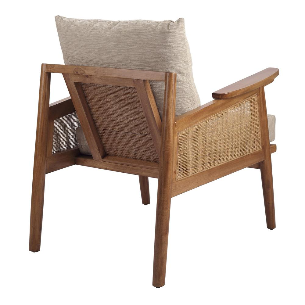 Teramo Rattan Accent Chair - Mediterranean Tuscan Contemporary Home Decor Furniture