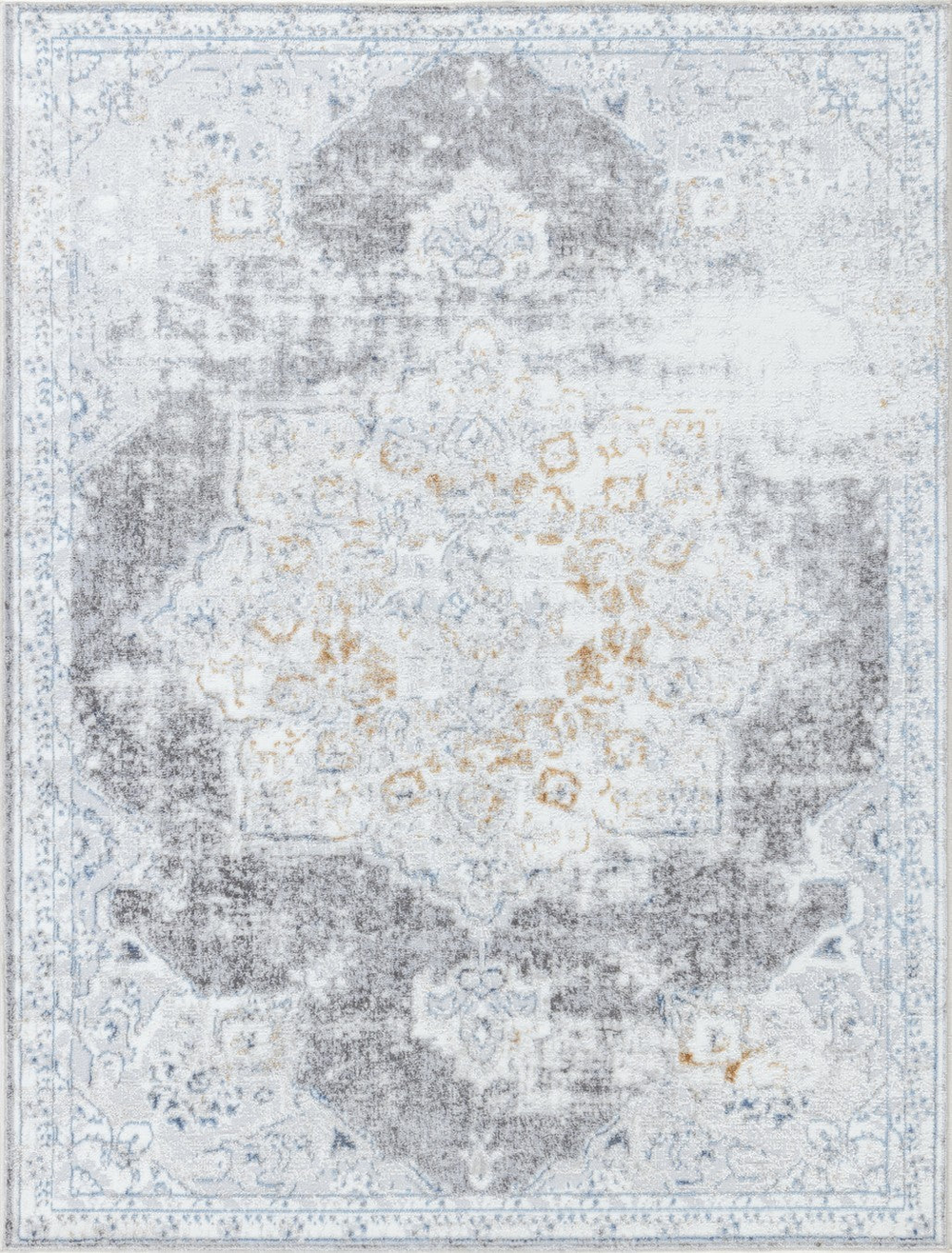 Boho Aesthetic Legacy GC_CAM8003 Multi 5 ft. 3 in. x 7 ft. Area Rug | Biophilic Design Airbnb Decor Furniture 