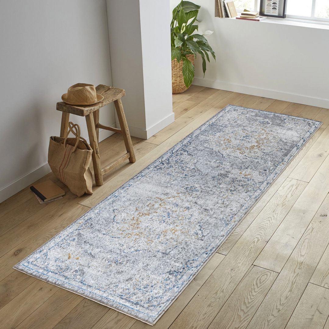 Boho Aesthetic Legacy GC_CAM8003 Multi 5 ft. 3 in. x 7 ft. Area Rug | Biophilic Design Airbnb Decor Furniture 