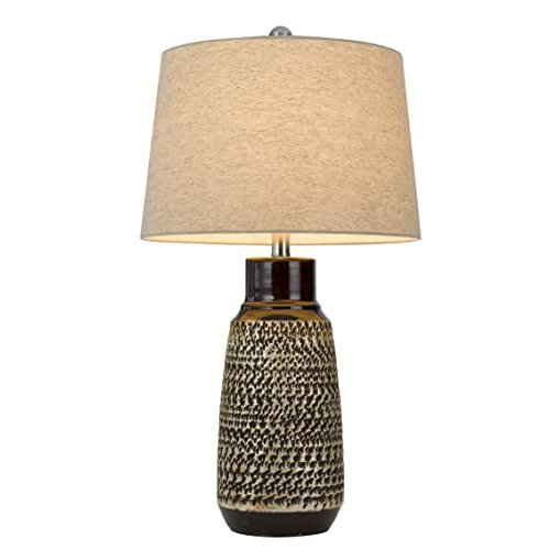 Boho Aesthetic 150W 3 Way Scottsboro Ceramic Table Lamp | Biophilic Design Airbnb Decor Furniture 