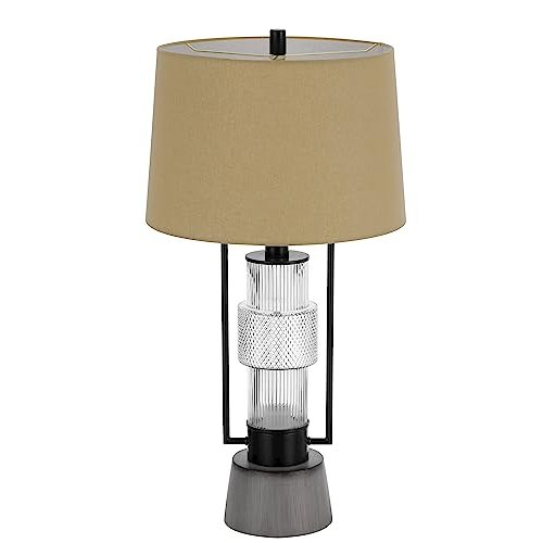 Boho Aesthetic Vallda 100W 3 Way Table Lamp | Biophilic Design Airbnb Decor Furniture 