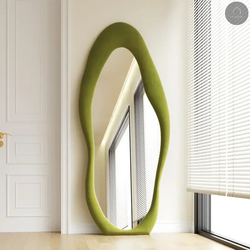 Boho Aesthetic Ranjoli Mirror | Biophilic Design Airbnb Decor Furniture 