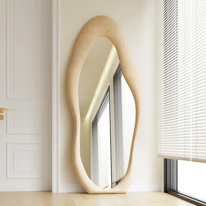 Boho Aesthetic Ranjoli Mirror | Biophilic Design Airbnb Decor Furniture 