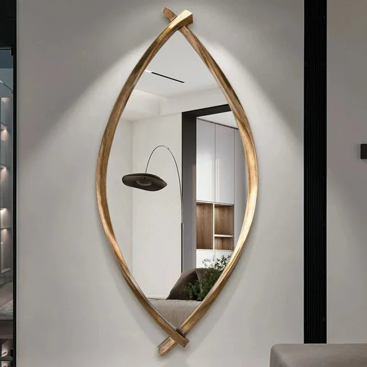 Boho Aesthetic Gajgamani Mirror | Biophilic Design Airbnb Decor Furniture 