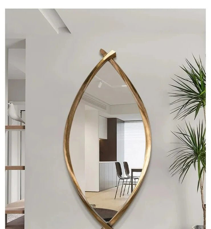 Boho Aesthetic Gajgamani Mirror | Biophilic Design Airbnb Decor Furniture 