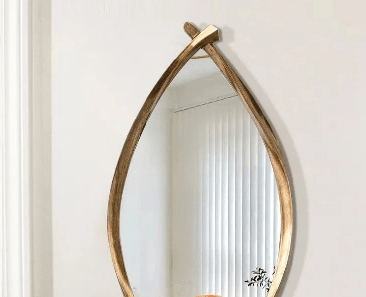 Boho Aesthetic Gajgamani Mirror | Biophilic Design Airbnb Decor Furniture 