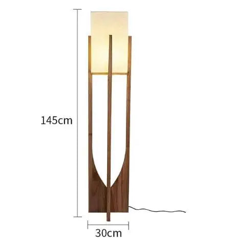 Boho Aesthetic Sukini Floor Lamp | Biophilic Design Airbnb Decor Furniture 