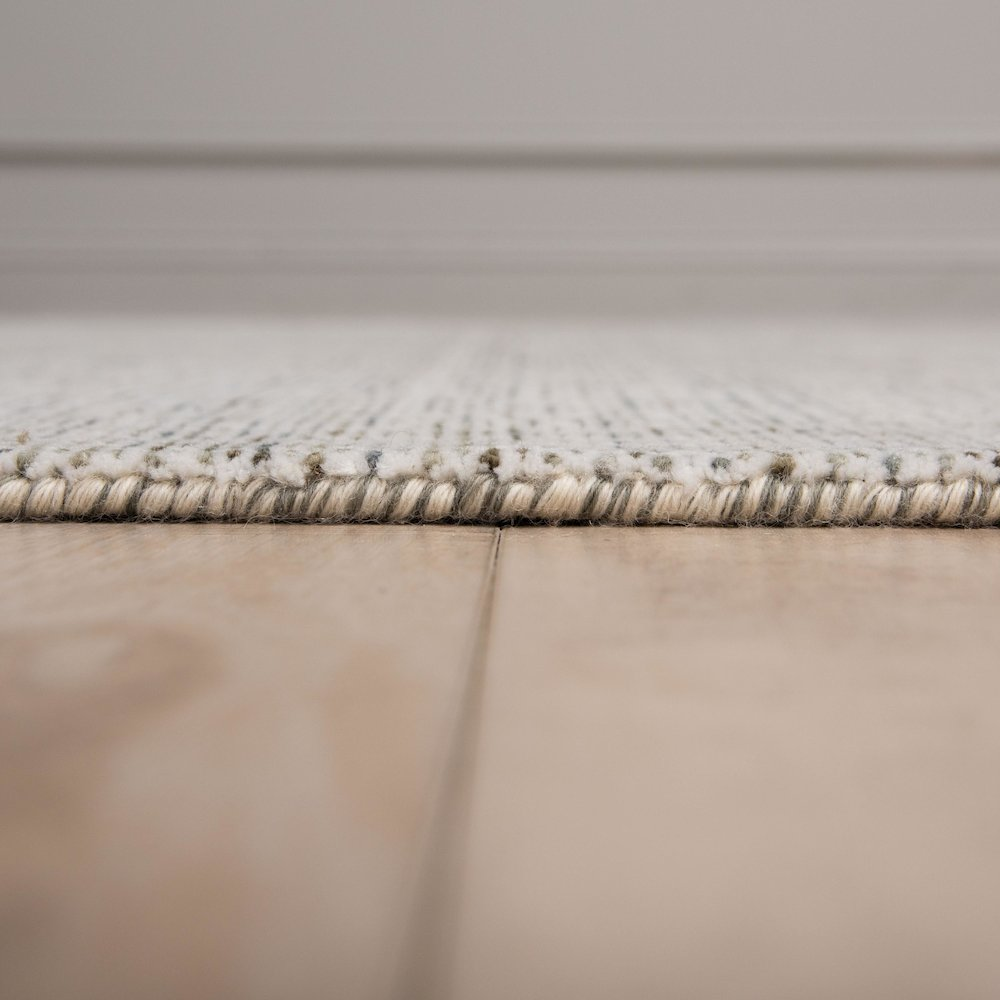 Luxury Farmhouse 7'9" x 9'9" Loop Pile Hand Loomed Rug - Mediterranean Tuscan Contemporary Home Decor Furniture