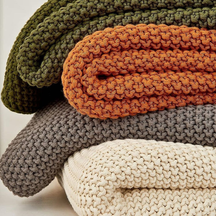 Buy farmhouse furniture Autumn Bark | American Farmhouse Cottage Throw Blanket - Modern Cottage Farmhouse Furniture