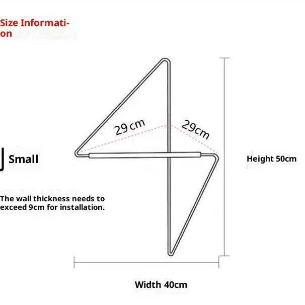 Steel Minimalist Greek Modern Towel Clothes Hanger - Mediterranean Italian Contemporary Home Decor Furniture