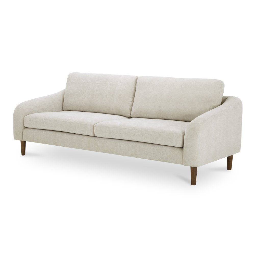 Palazzo Roma Contemporary Mediterranean Italian Oatmeal Sofa - Mediterranean Italian Contemporary Home Decor Furniture