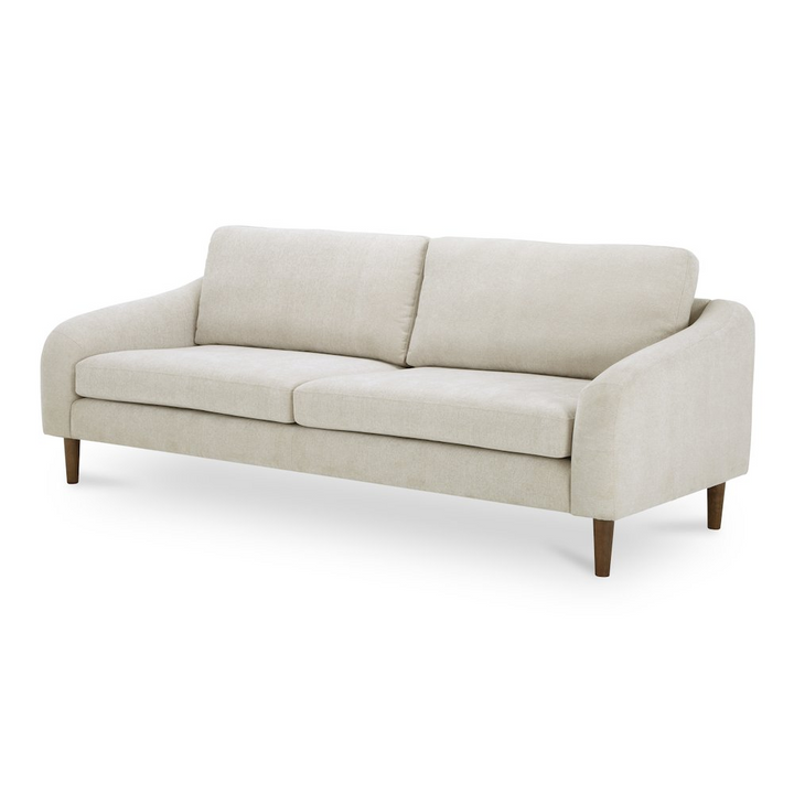 Palazzo Roma Contemporary Mediterranean Italian Oatmeal Sofa - Mediterranean Italian Contemporary Home Decor Furniture