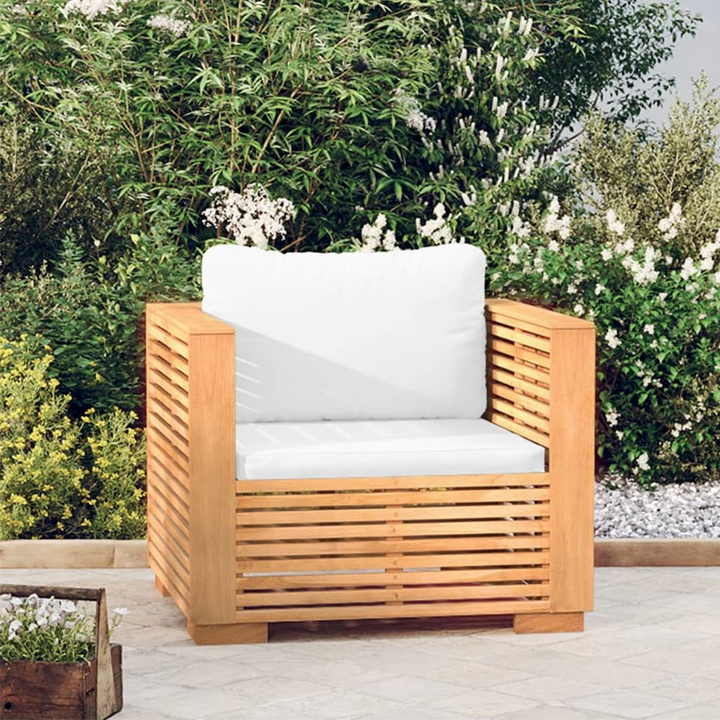 Buy farmhouse furniture Teak and Cream Mediterranean Farmhouse Solid wood Single Durable - Modern Cottage Farmhouse Furniture