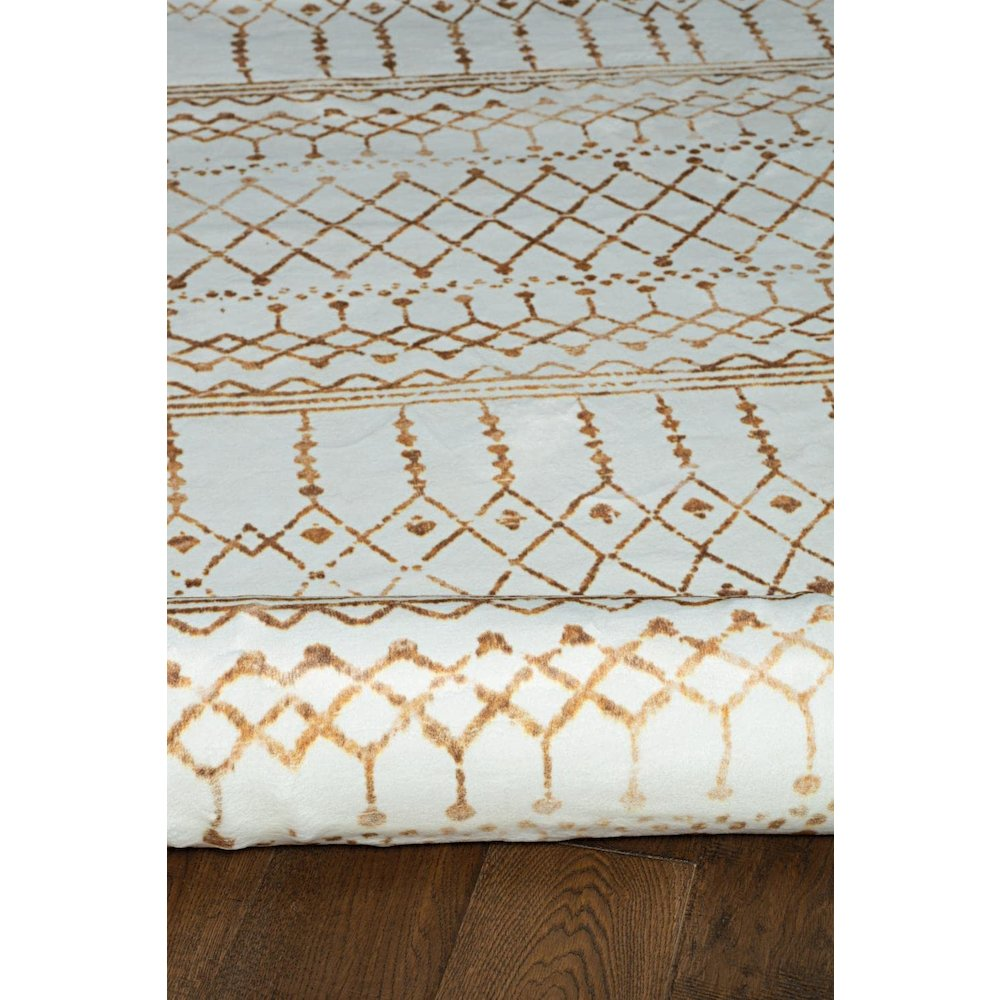 Casbah Gold | Moroccan Mediterranean Luxury Faux Rabbit Fur Area Rug - Mediterranean Italian Contemporary Home Decor Furniture