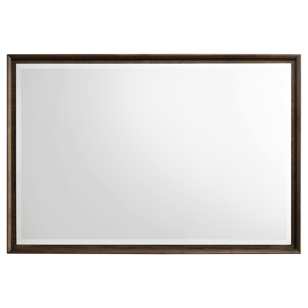 Buy farmhouse furniture Glenwood Dresser Mirror Warm Brown - Modern Cottage Farmhouse Furniture