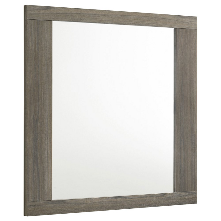 Buy farmhouse furniture Fenwick Dresser Mirror Grey Oak - Modern Cottage Farmhouse Furniture