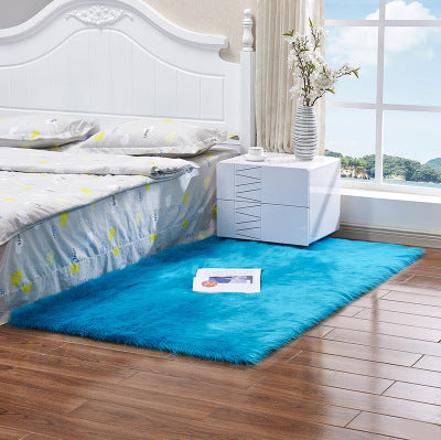 Boho Aesthetic Australian Sheepskin Sofa Carpet | Biophilic Design Airbnb Decor Furniture 