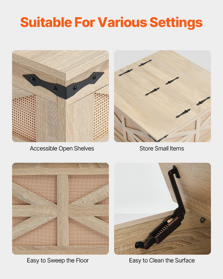 Lily | Modern Luxury Contemporary Farmhouse Coffee Table - Mediterranean Italian Contemporary Home Decor Furniture