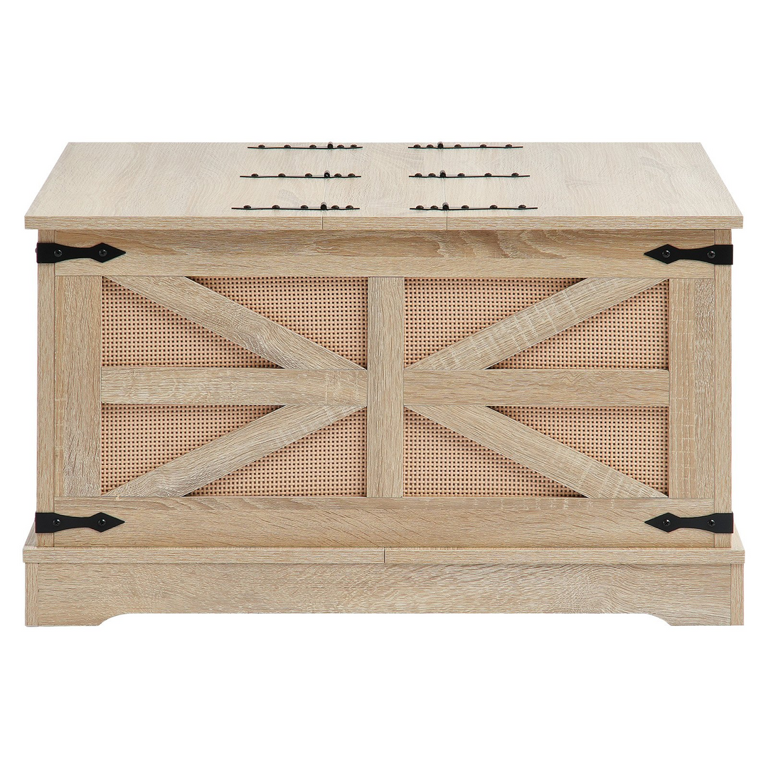 Lily | Modern Luxury Contemporary Farmhouse Coffee Table - Mediterranean Italian Contemporary Home Decor Furniture