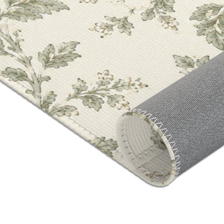 Vintage Botanical Cream &amp; Sage Accent Rug